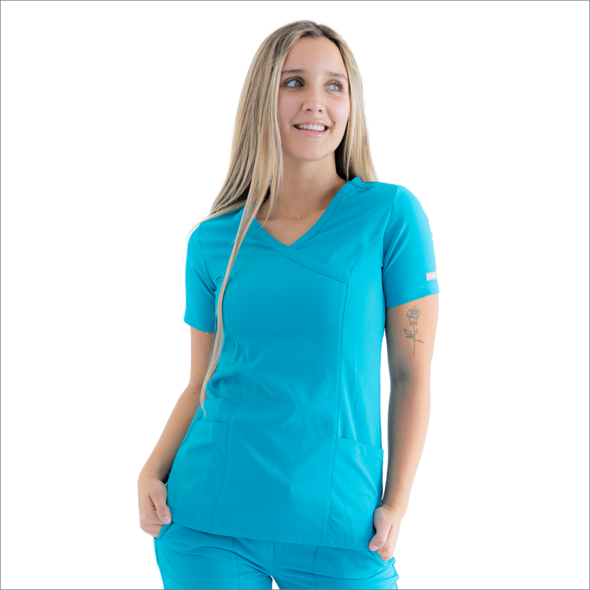 MUJER - POLERA CLINICA