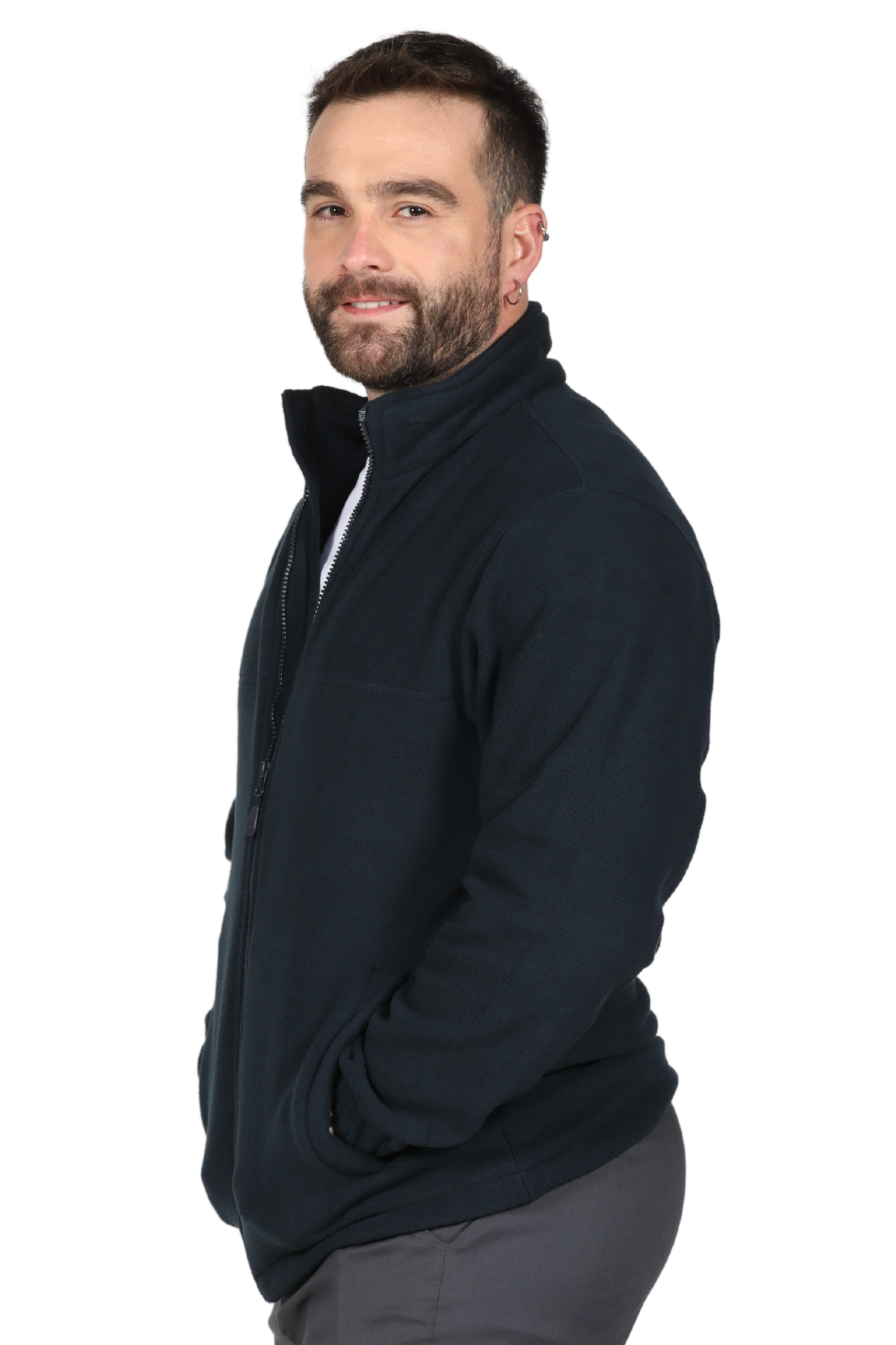 MICROPOLAR TÉRMICO PRACTICAL LINE MANGA LARGA HOMBRE 03007 AZUL