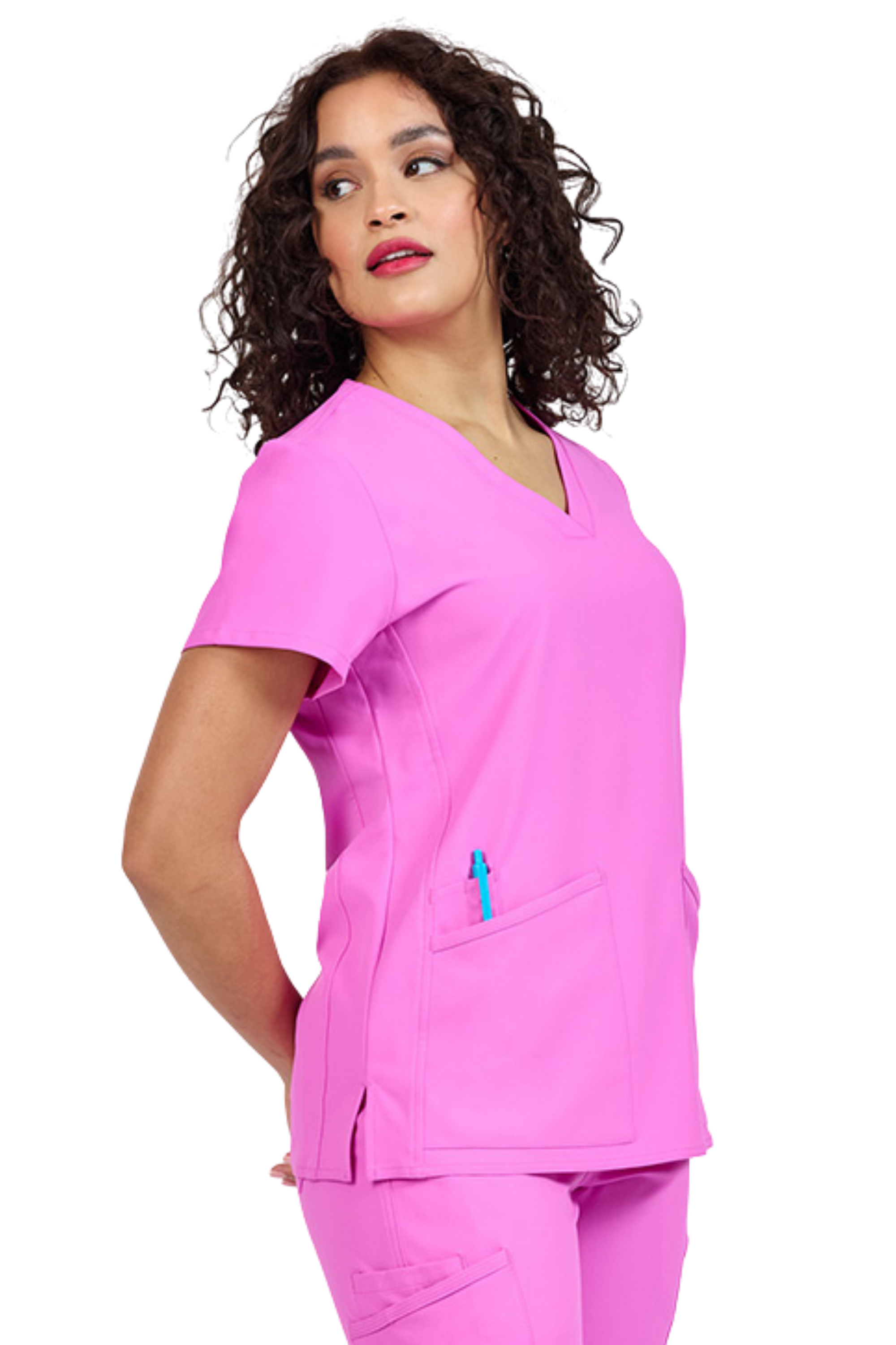 POLERA CLINICA MUJER STUDIO 1165 ROSADA