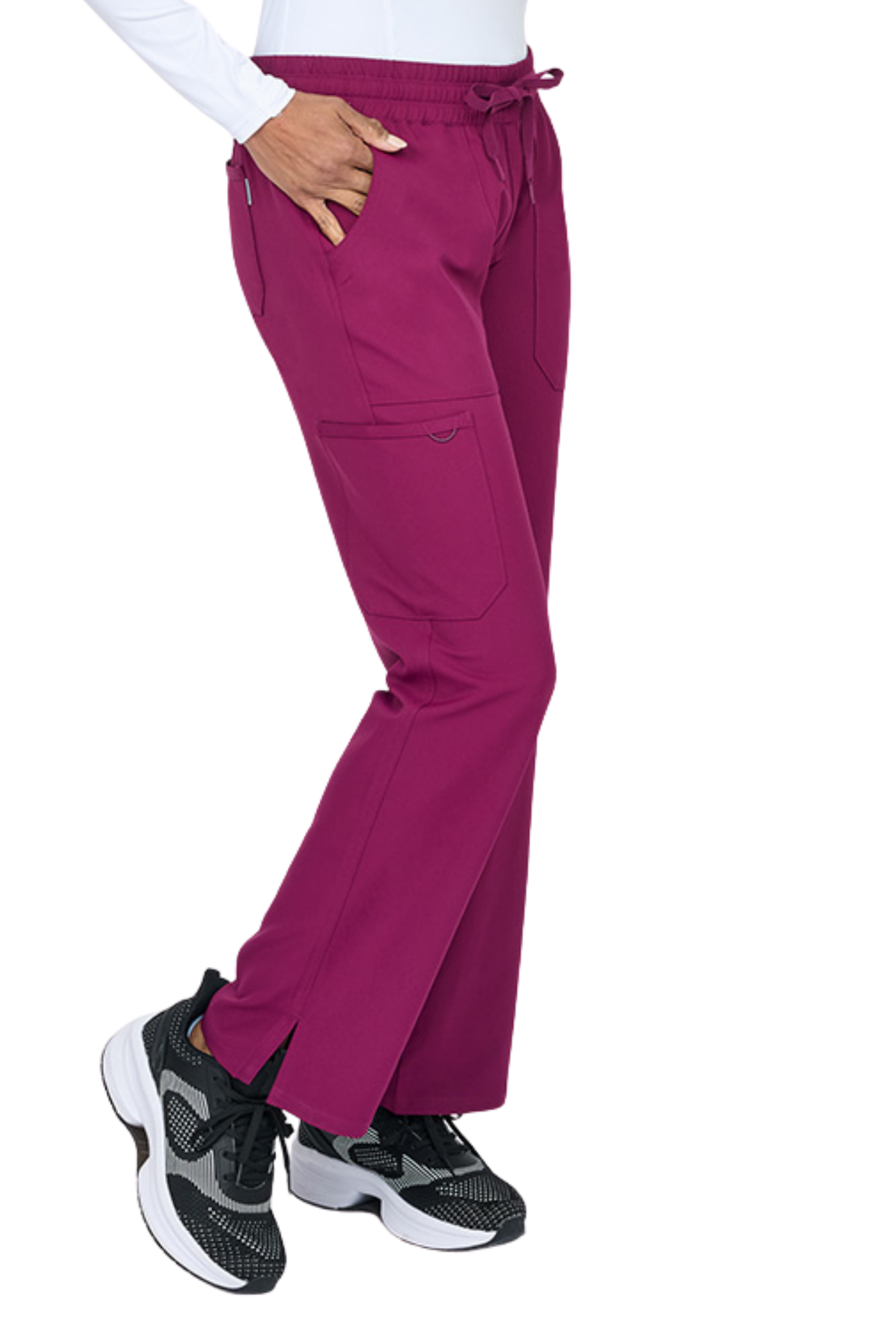 PANTALON CLINICO EXTRA LARGO MUJER STUDIO 3063T BURDEO
