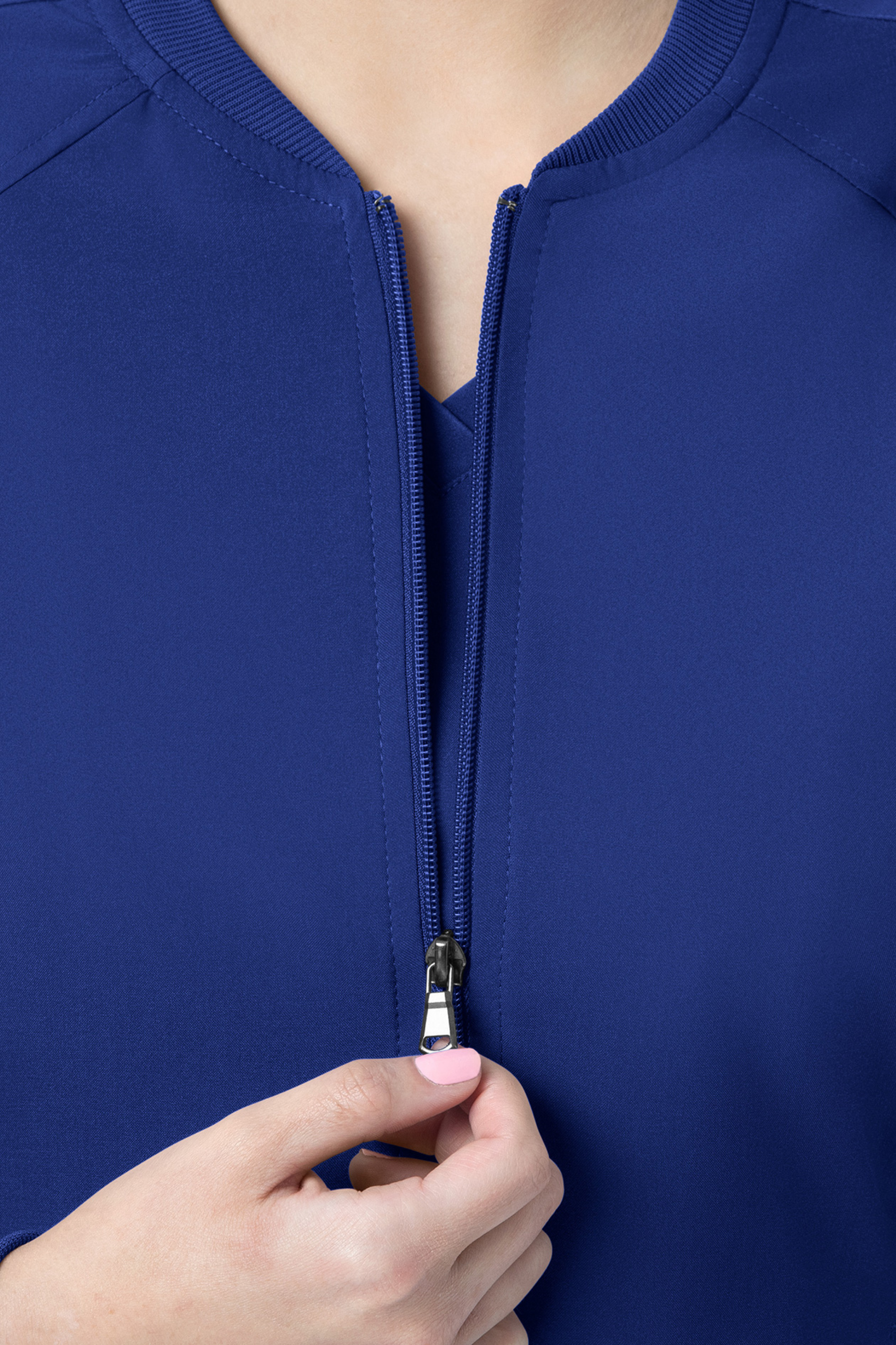 CHAQUETA CLINICA MUJER MOMENTUM 5061 AZUL GALACTICO