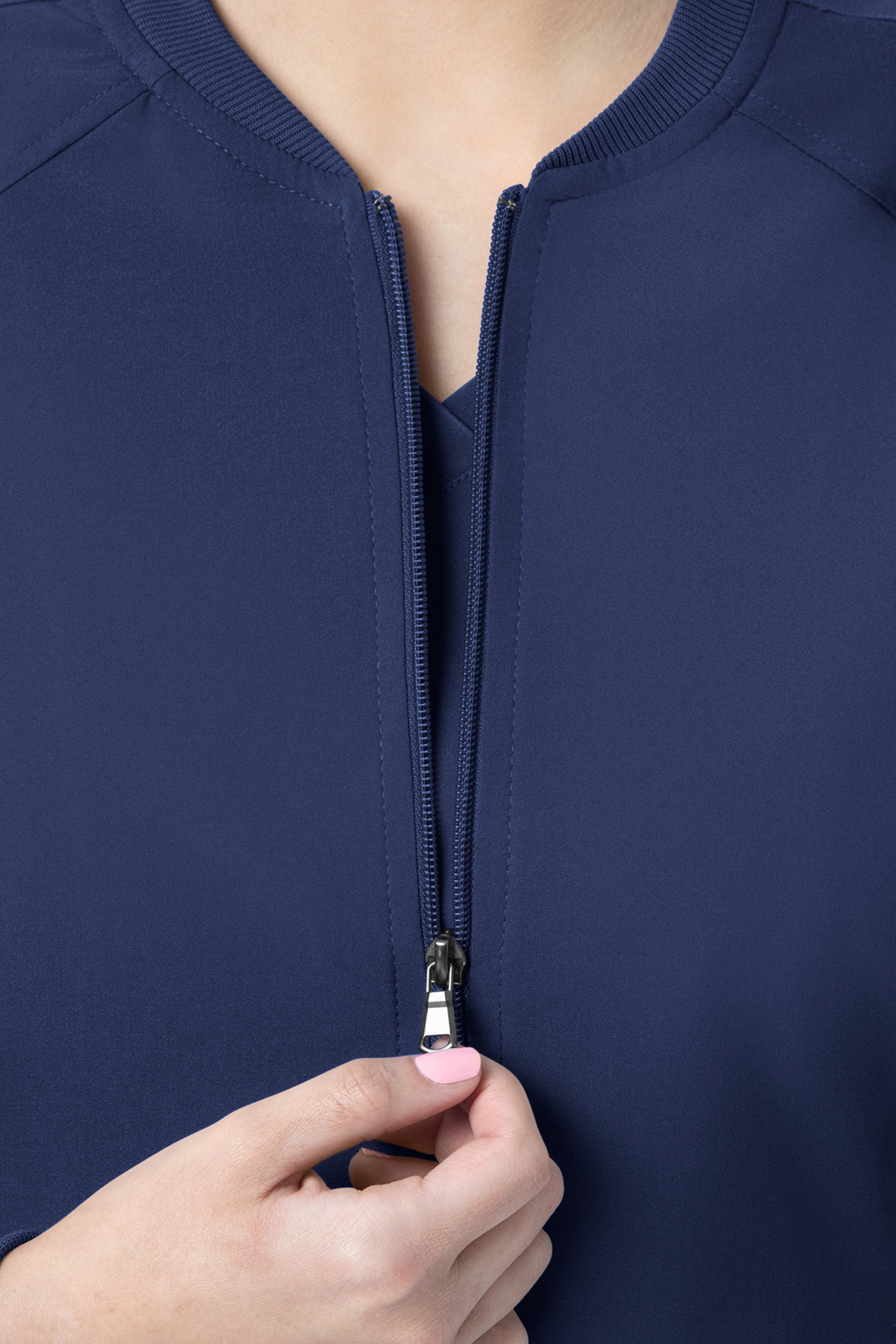 CHAQUETA CLINICA MUJER MOMENTUM 5061 AZUL MARINO