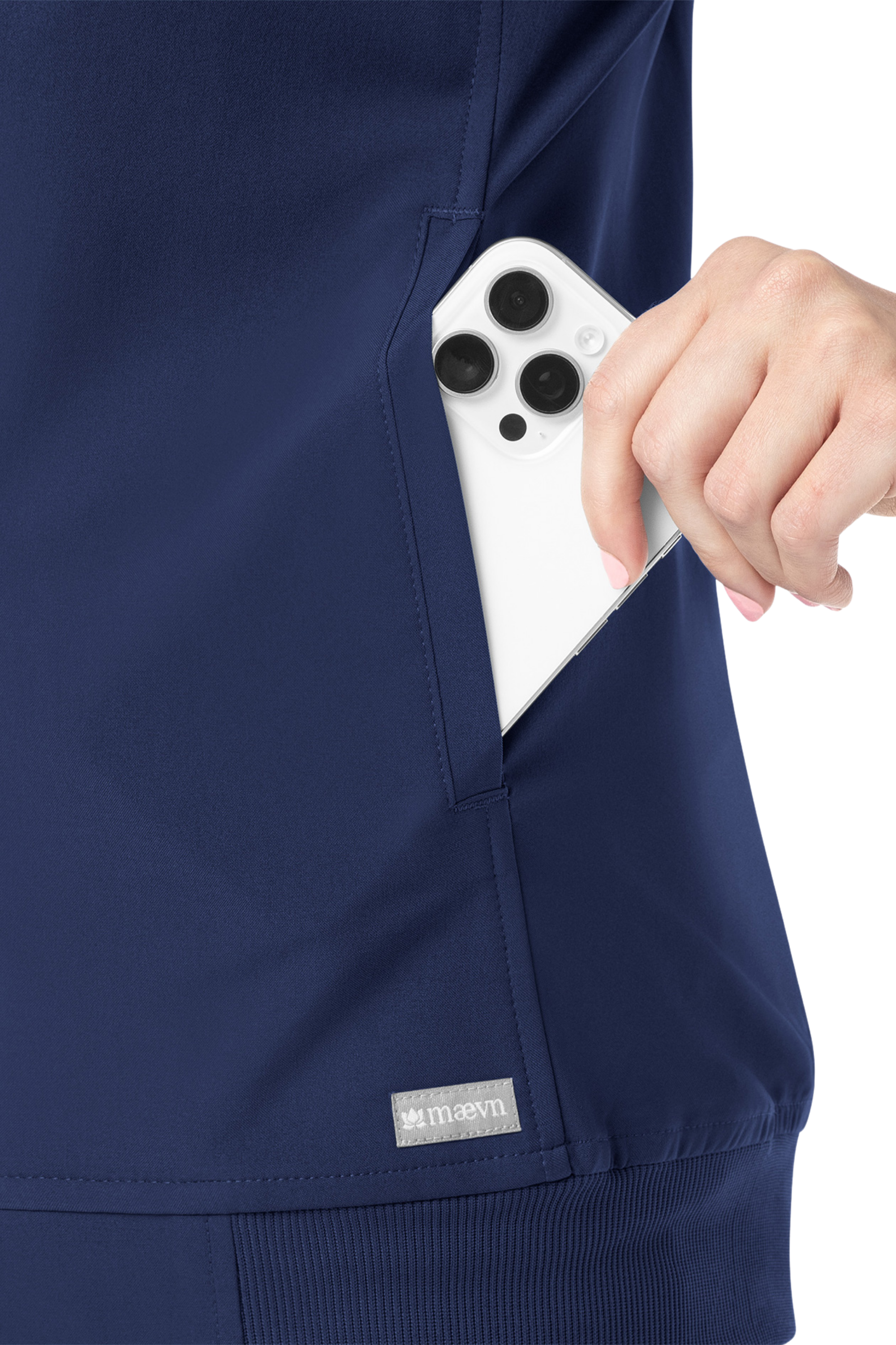 CHAQUETA CLINICA MUJER MOMENTUM 5061 AZUL MARINO