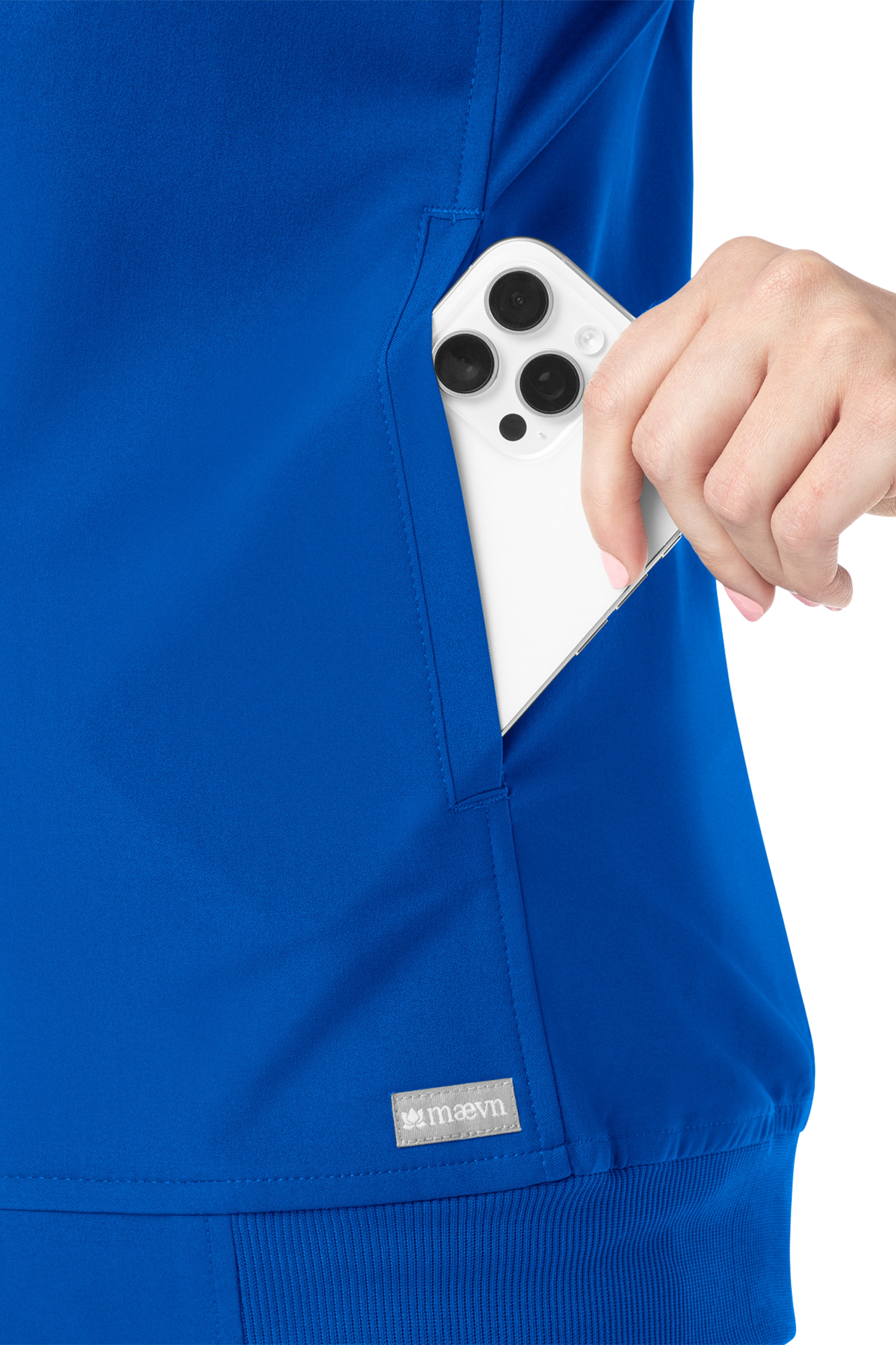 CHAQUETA CLINICA MUJER MOMENTUM 5061 AZUL REY