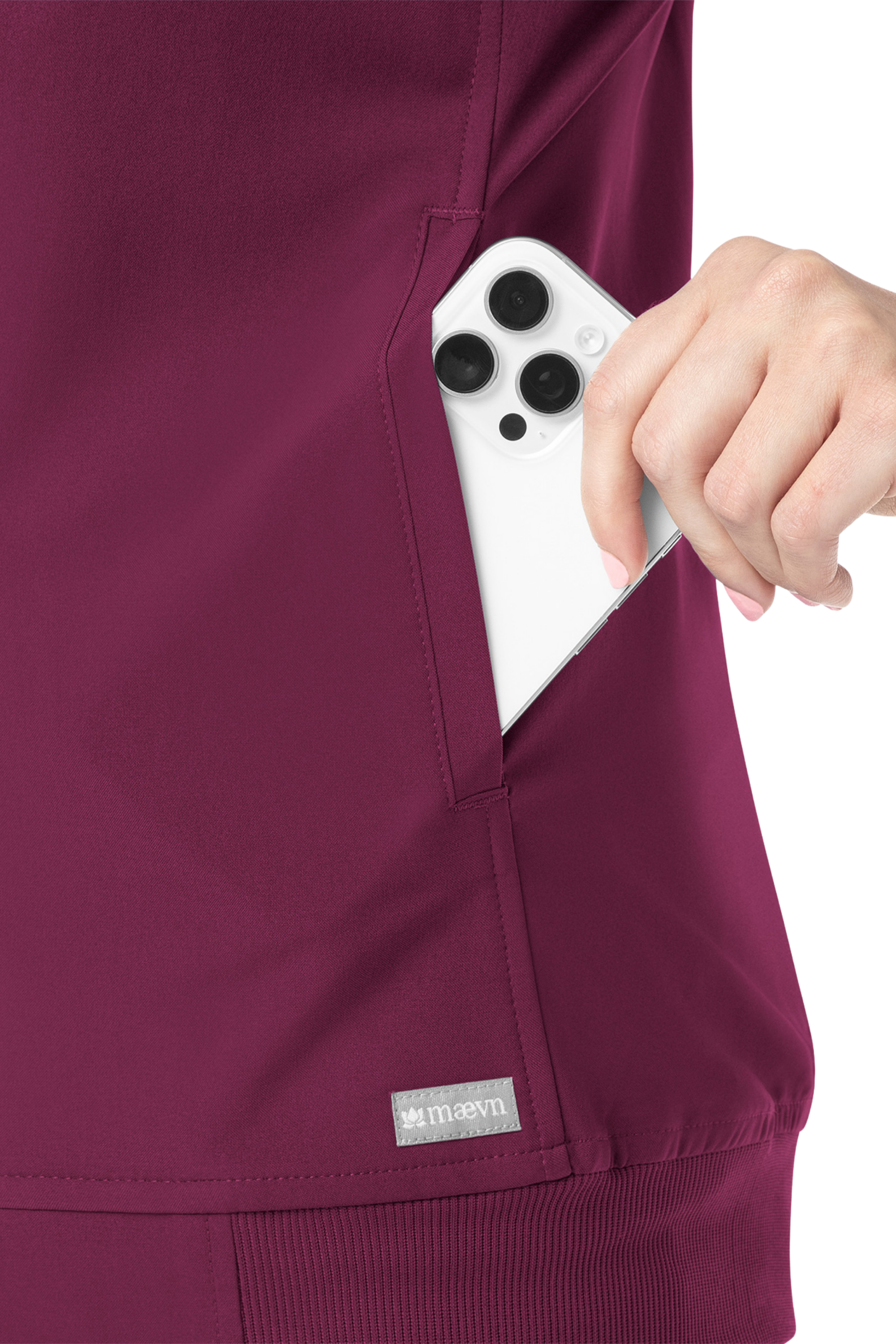 CHAQUETA CLINICA MUJER MOMENTUM 5061 BURDEO
