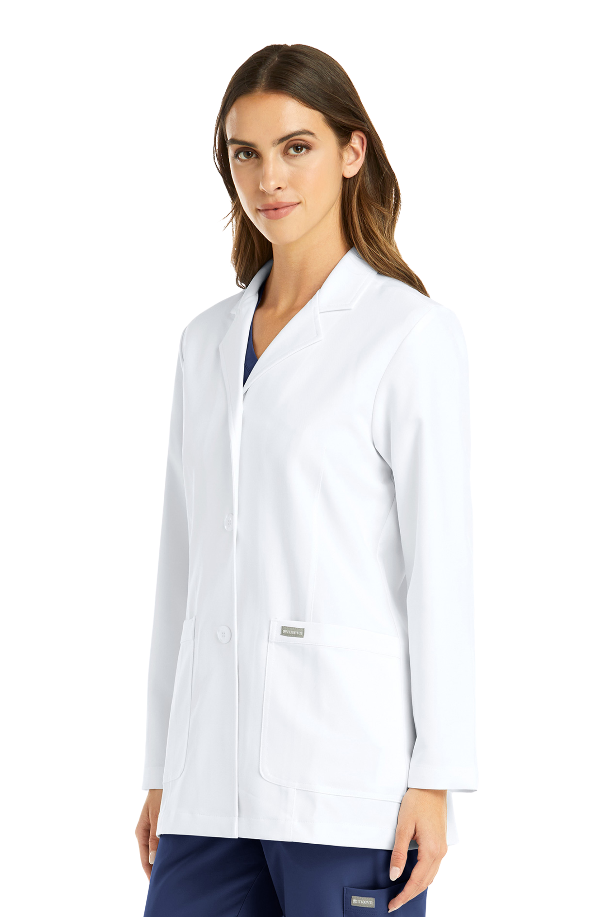 DELANTAL CLINICO CORTO MUJER MOMENTUM 5073 BLANCO