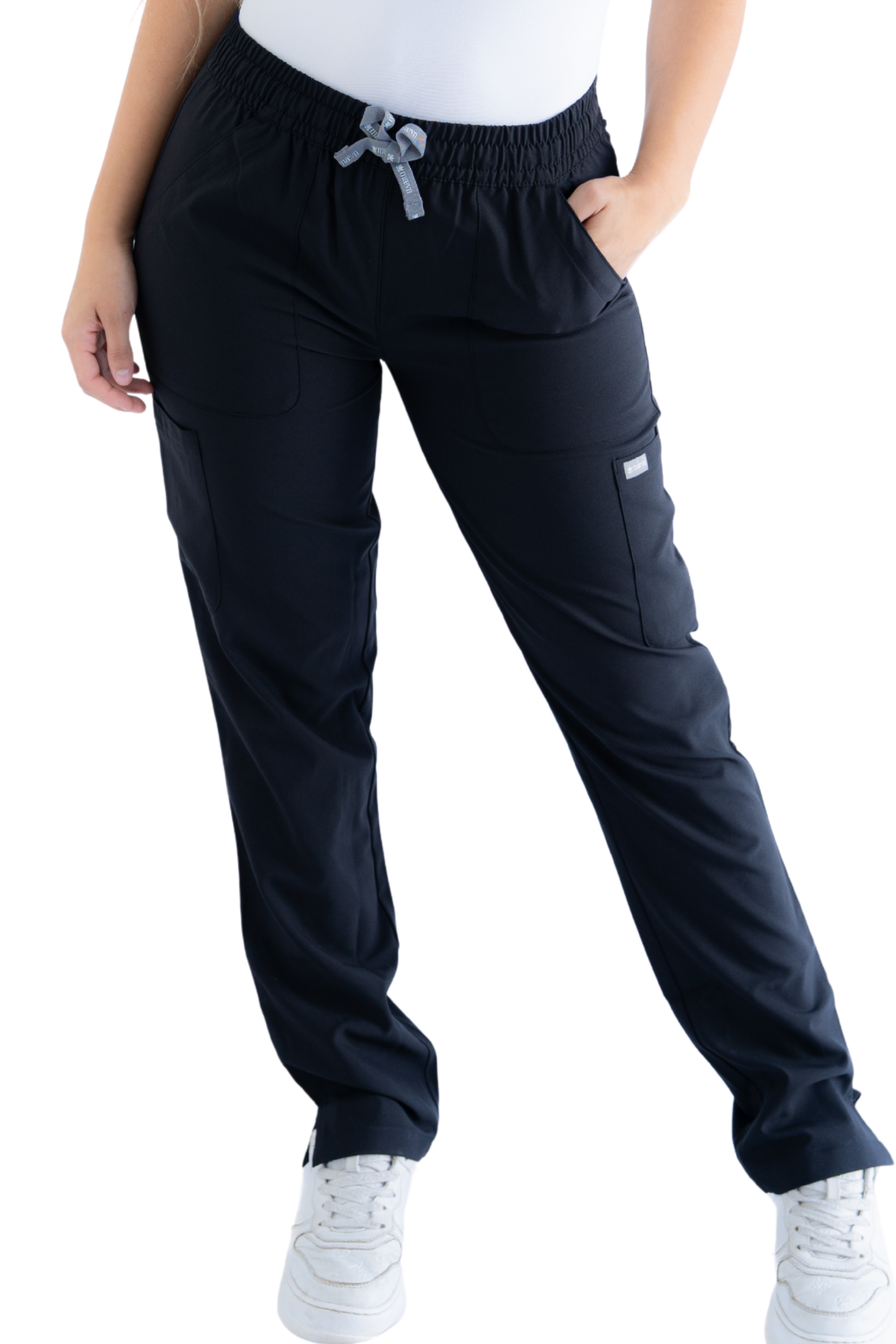 PANTALON CLINICO EXTRA LARGO MUJER MOMENTUM 5091 NEGRO