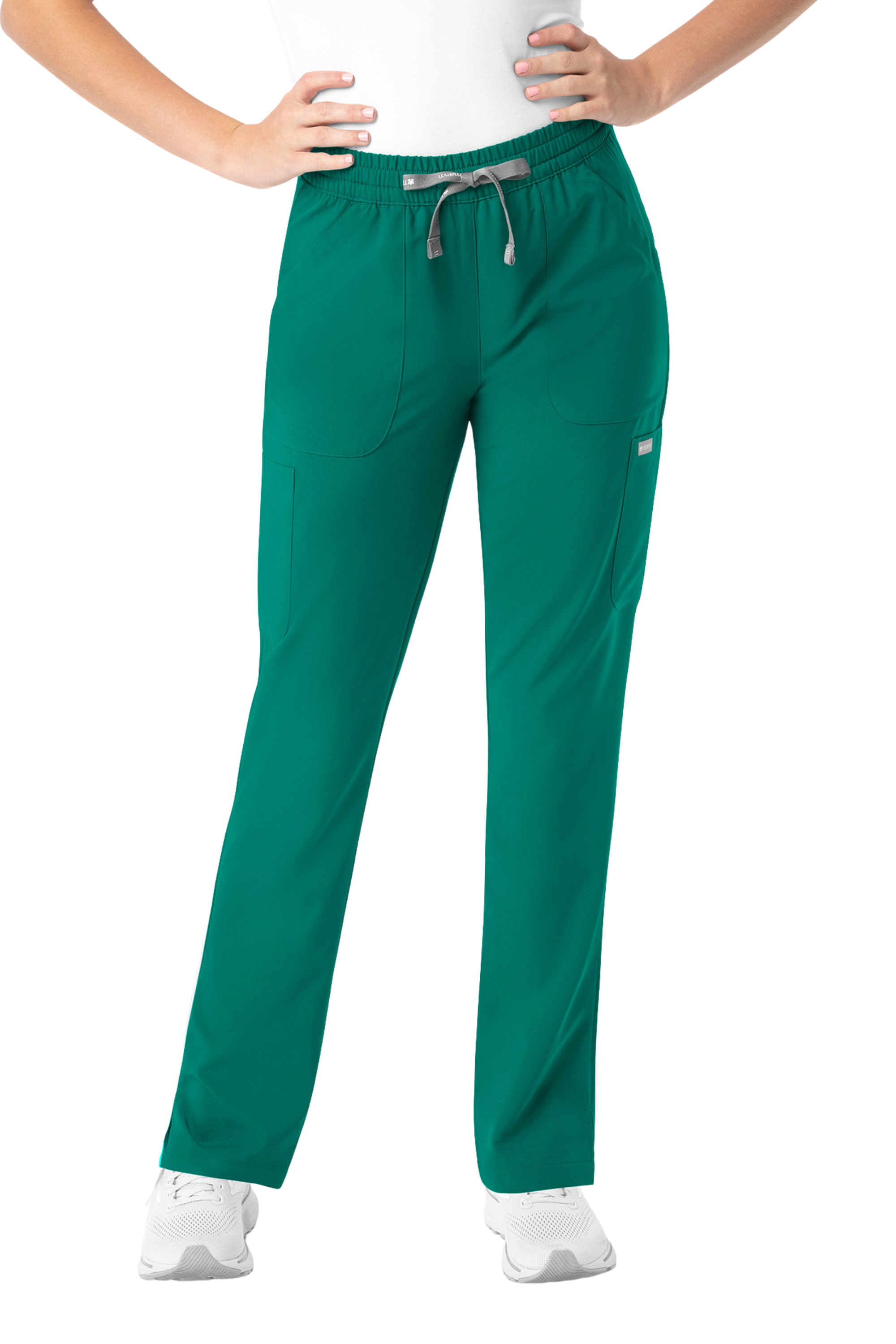 PANTALON CLINICO EXTRA LARGO MUJER MOMENTUM 5091 VERDE PABELLON