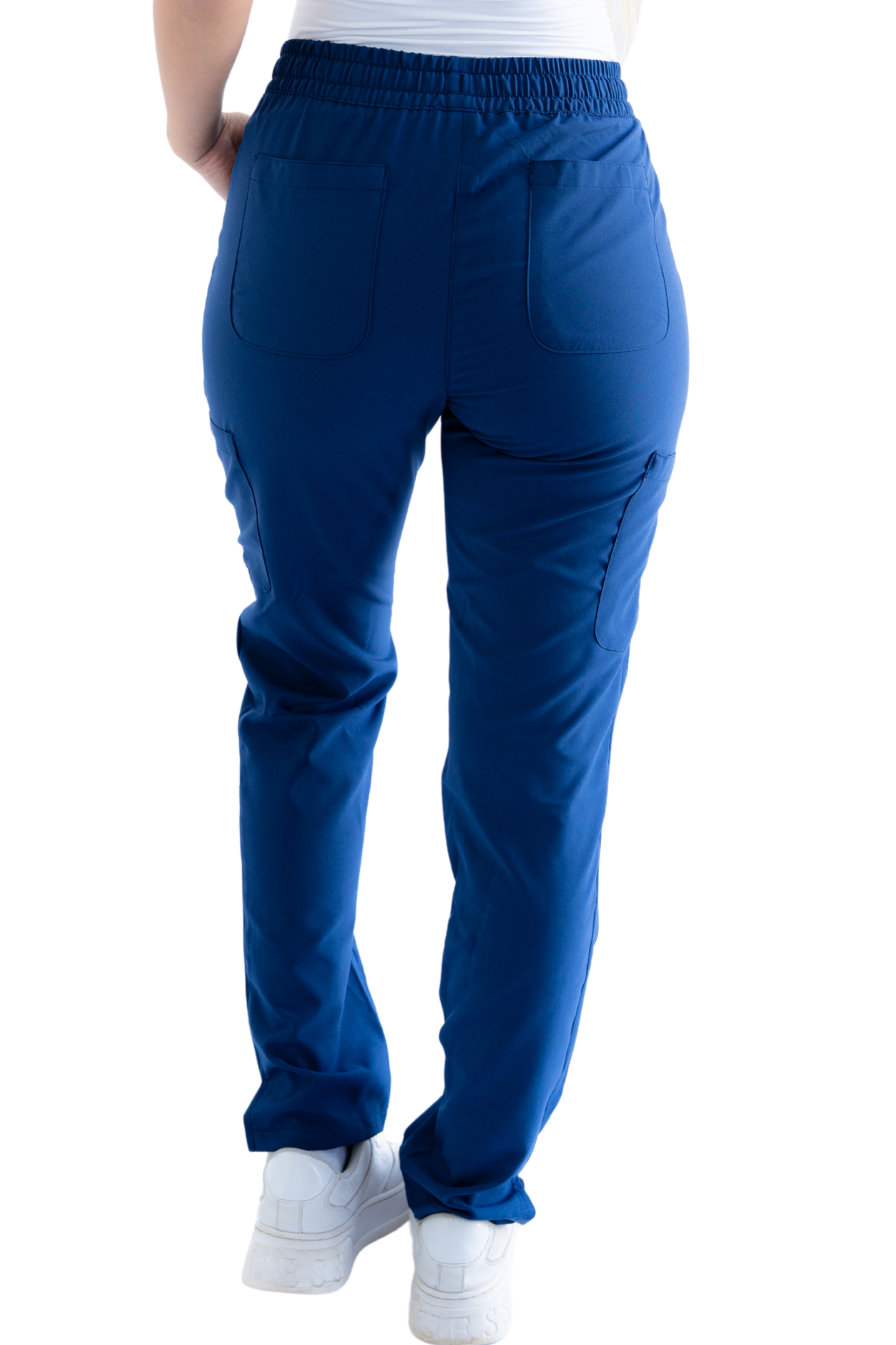 PANTALON CLINICO EXTRA LARGO MUJER MOMENTUM 5091 AZUL MARINO