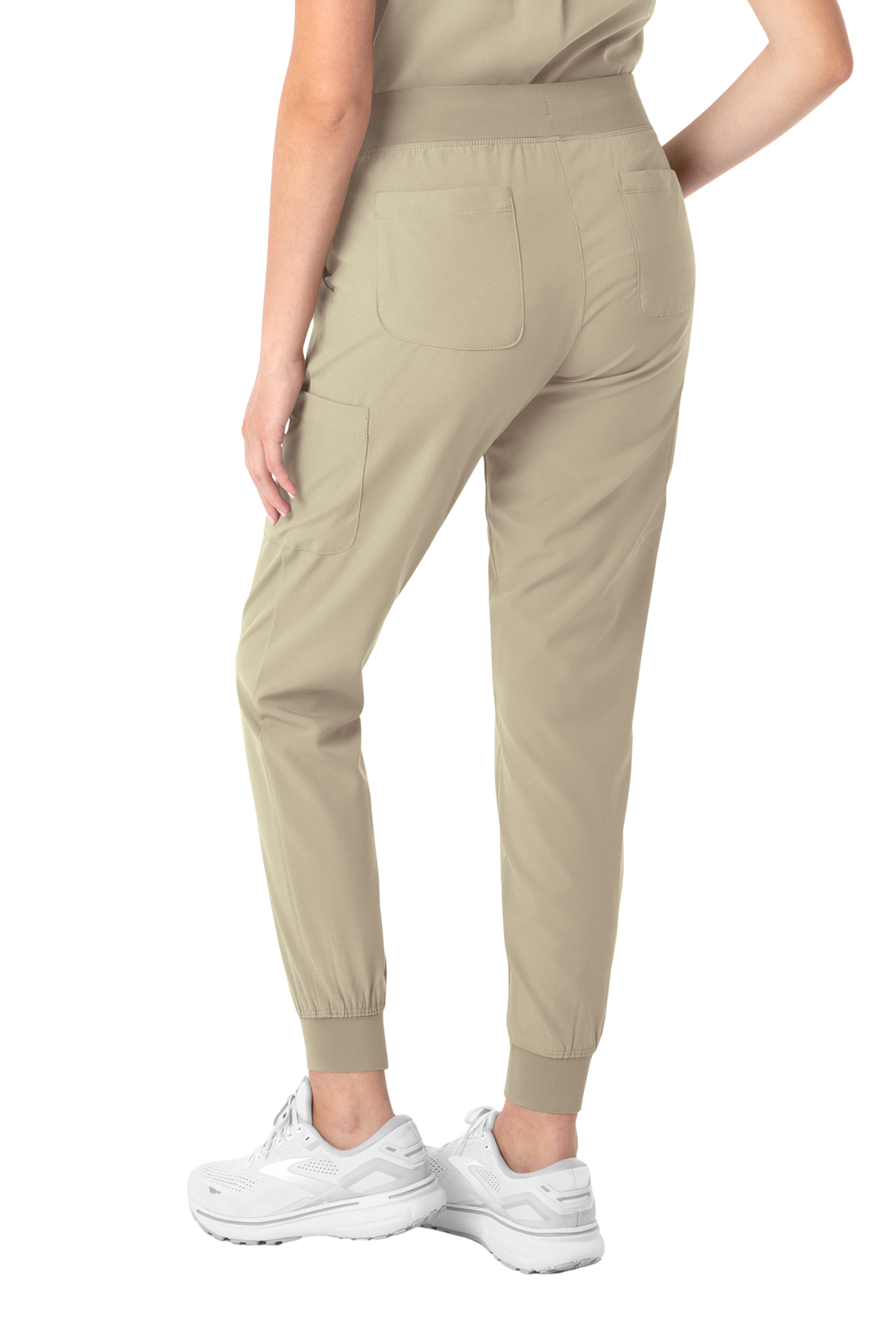 PANTALON CLINICO JOGGER MUJER MOMENTUM 5092 CAFÉ CLARO