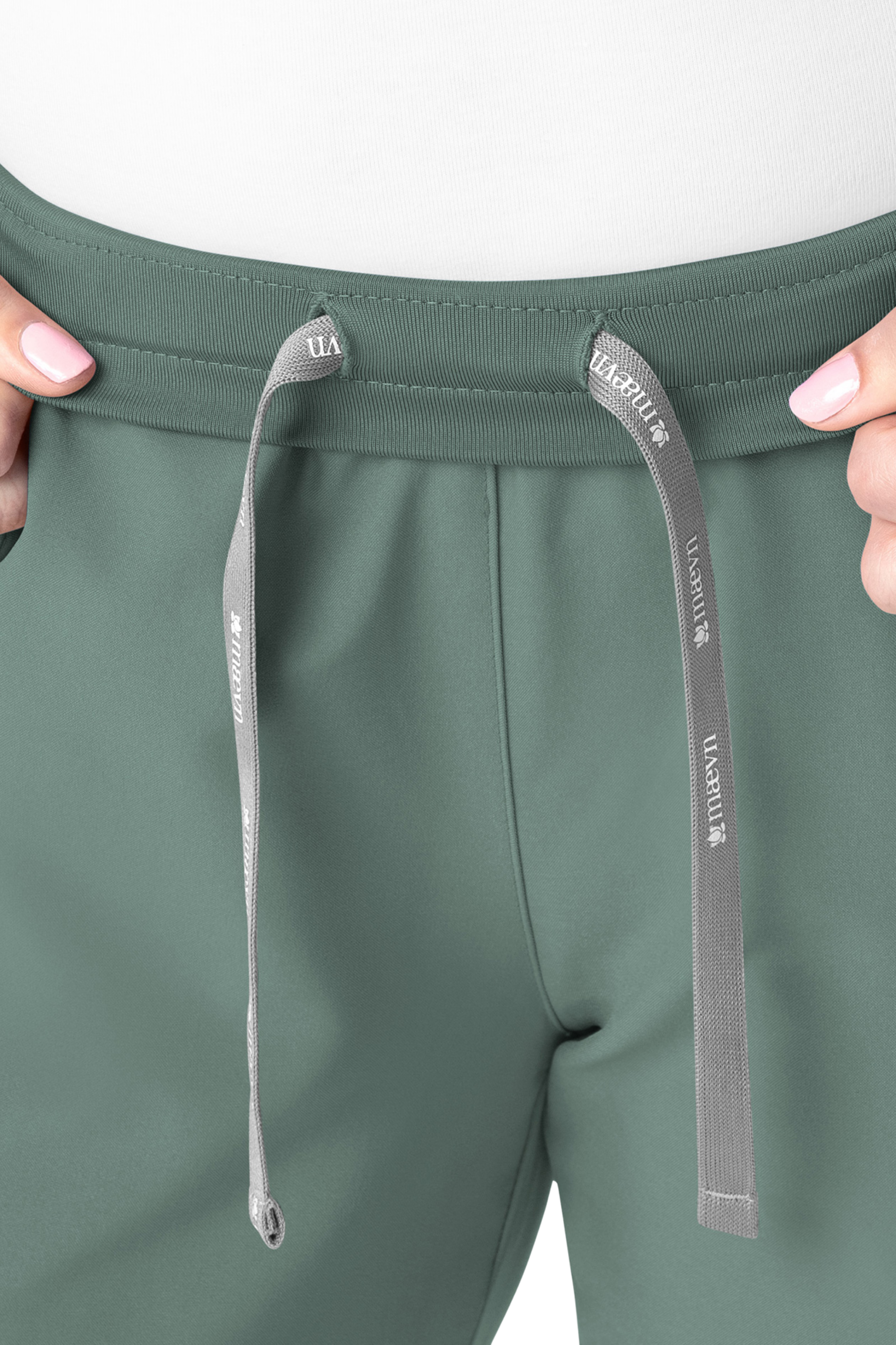 PANTALON CLINICO JOGGER MUJER MOMENTUM 5092 VERDE MUSGO
