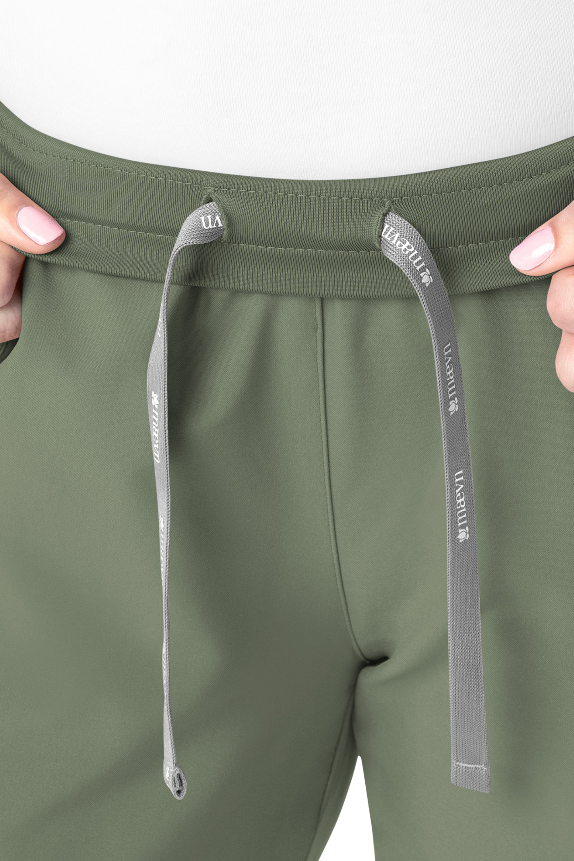 PANTALON CLINICO JOGGER MUJER MOMENTUM 5092 VERDE OLIVO