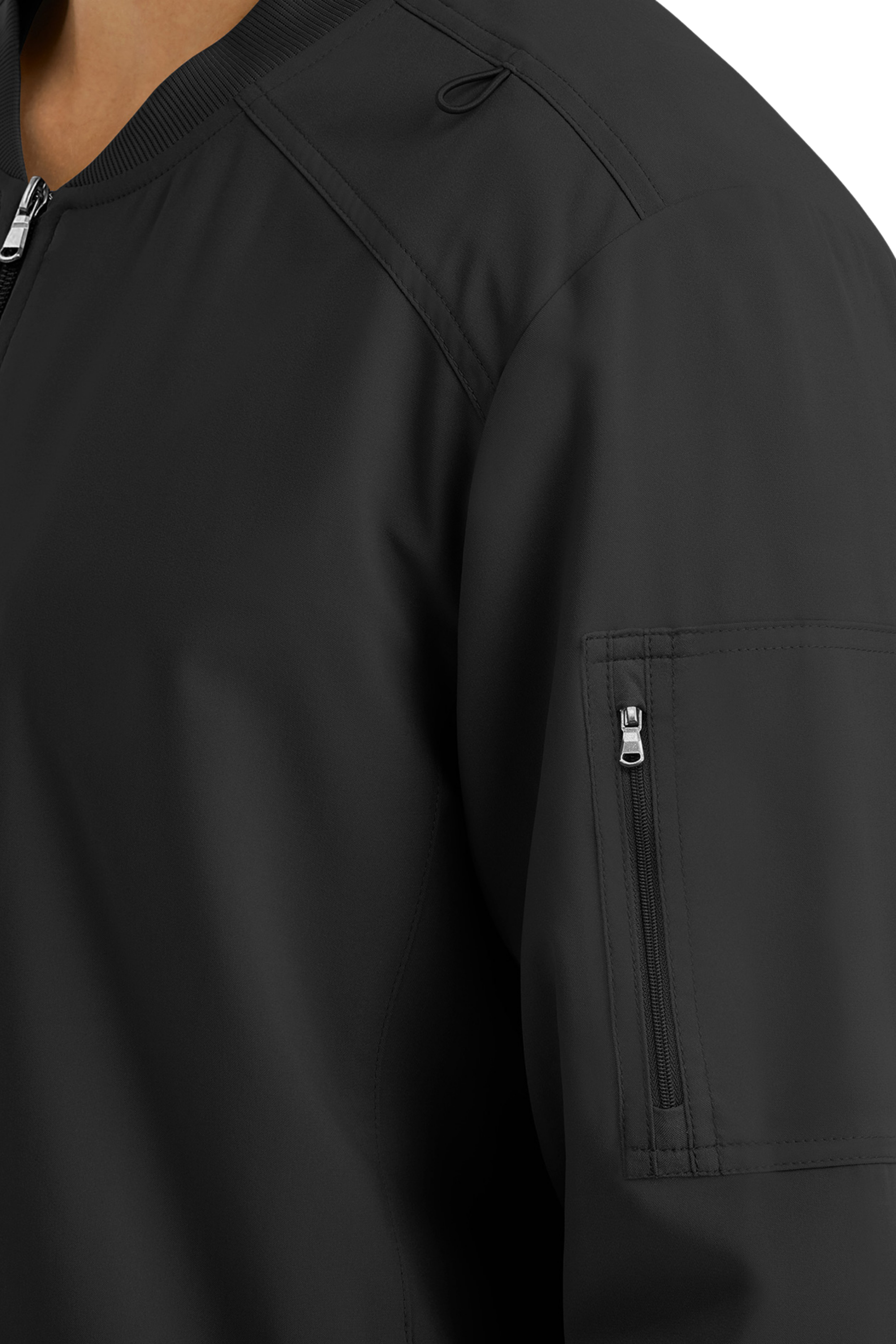 CHAQUETA CLINICA HOMBRE MOMENTUM 5861 NEGRA