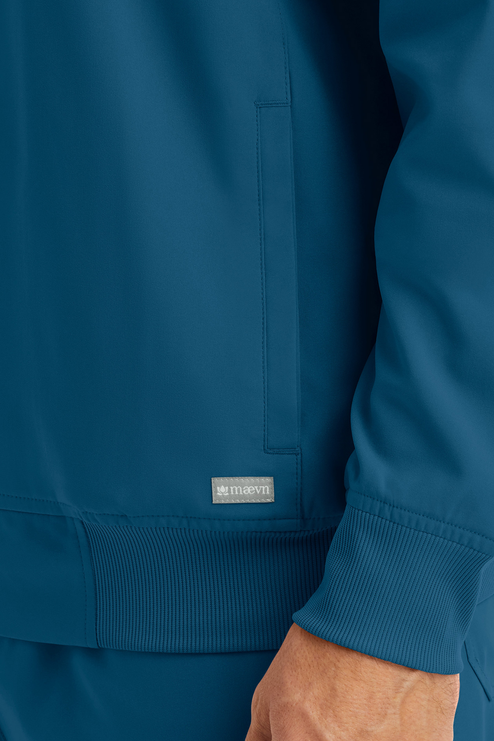 CHAQUETA CLINICA HOMBRE MOMENTUM 5861 AZUL PETROLEO