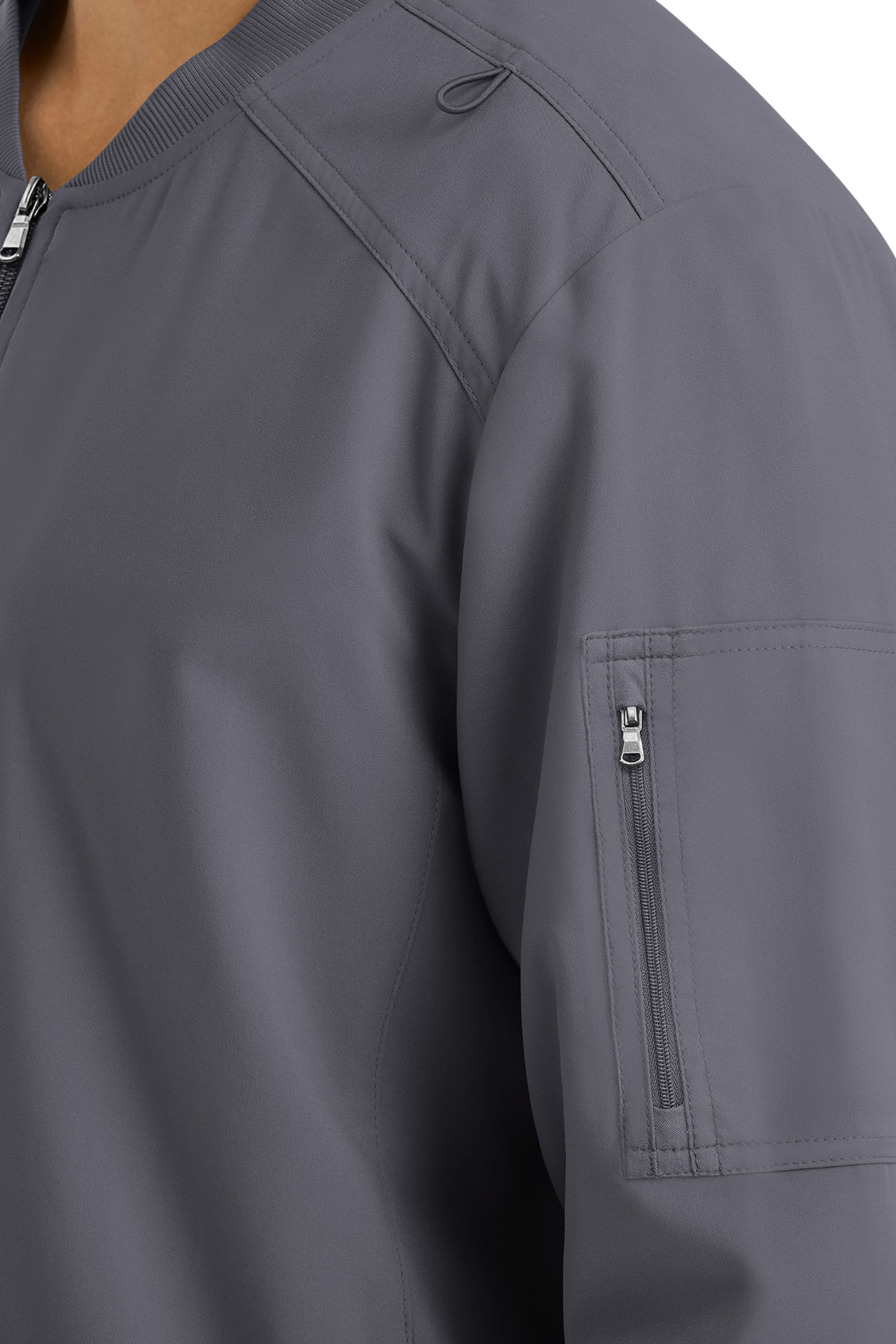 CHAQUETA CLINICA HOMBRE MOMENTUM 5861 GRIS OSCURO