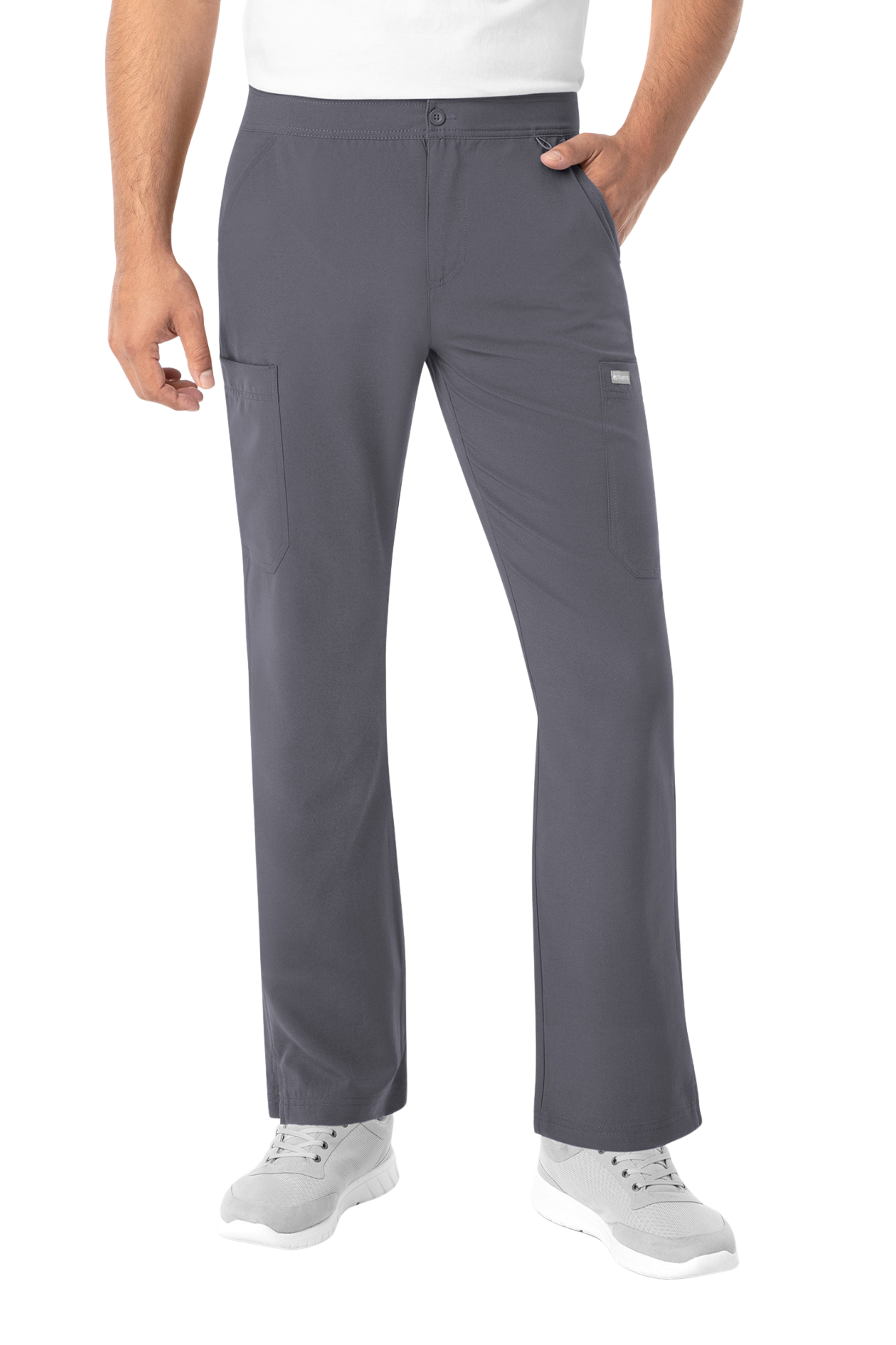 PANTALON CLINICO HOMBRE MOMENTUM 5891 GRIS OSCURO
