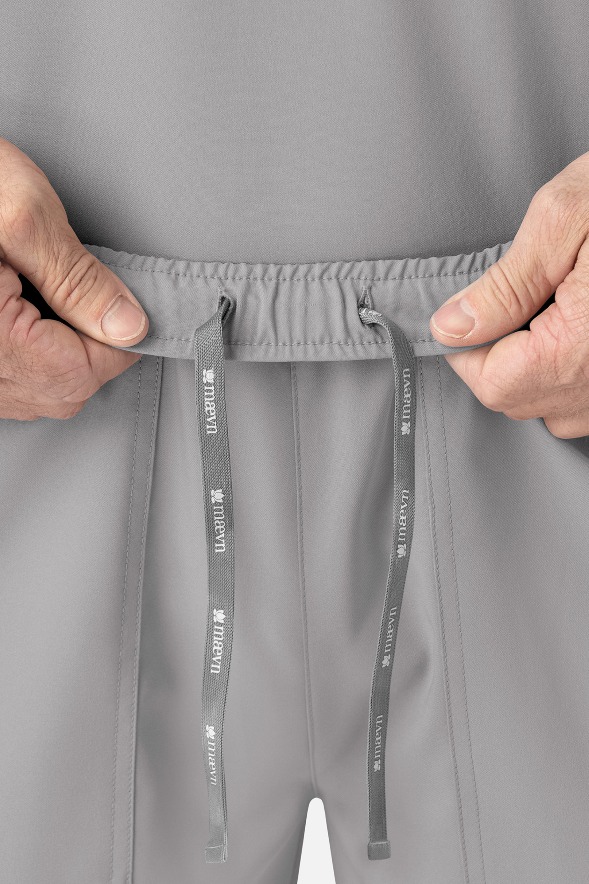 PANTALON CLINICO JOGGER HOMBRE MOMENTUM 5892 GRIS CLARO