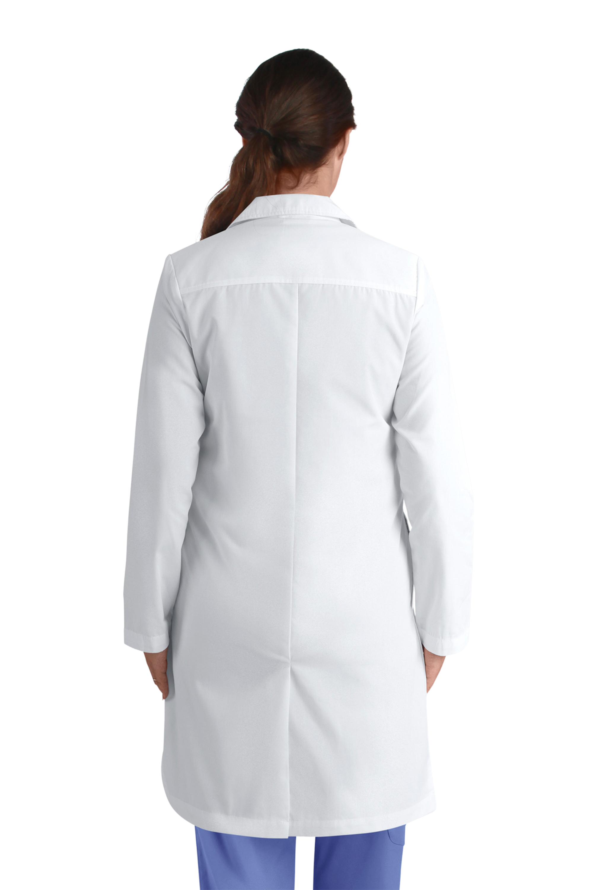 DELANTAL CLINICO LARGO UNISEX TRUE 70101 BLANCO