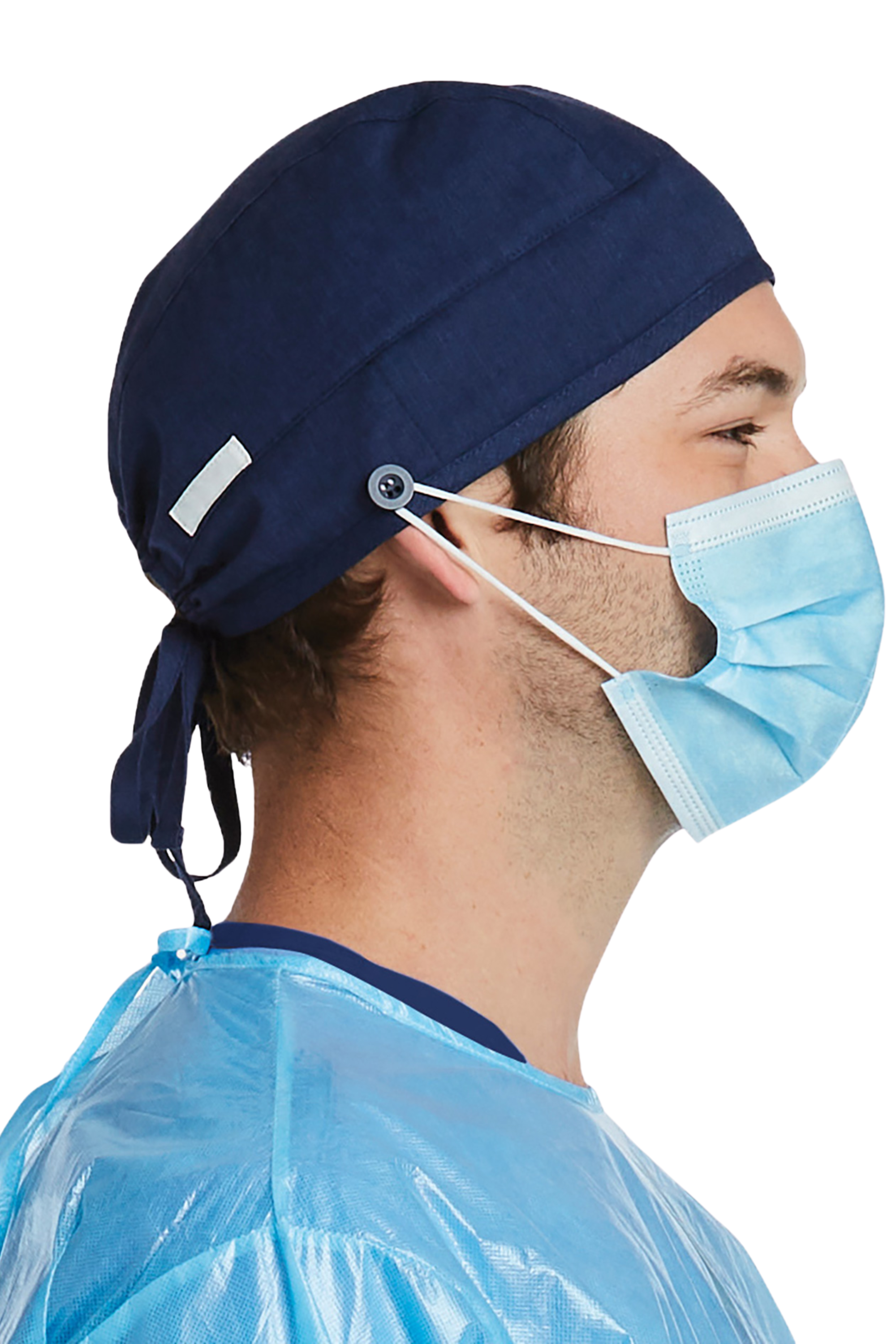 GORRO CLINICO UNISEX MAEVN NC315 AZUL MARINO