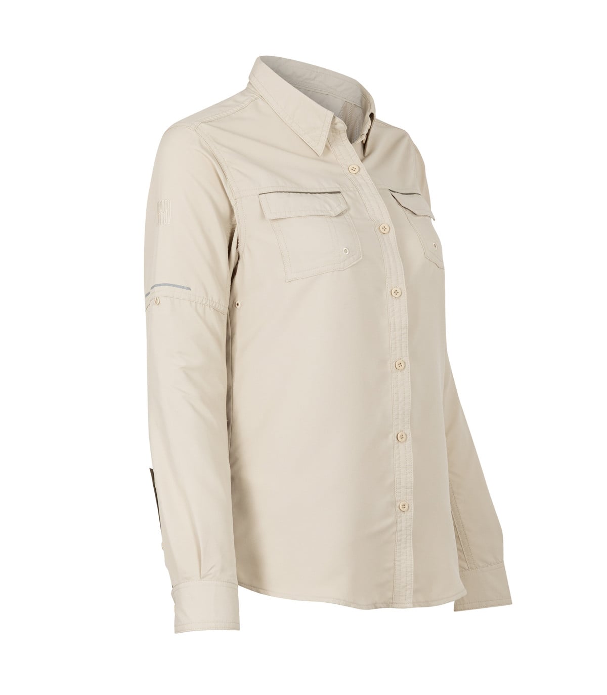 BLUSA RIPSTOP JUBAE MANGA LARGA MUJER 06005 KHAKY