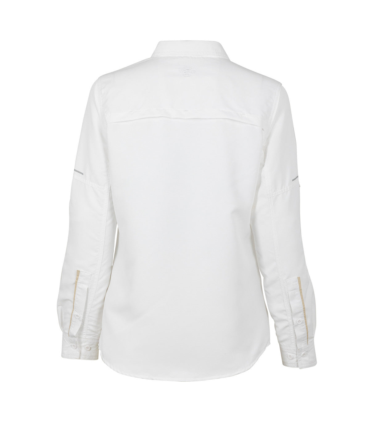 BLUSA RIPSTOP JUBAE MANGA LARGA MUJER 06005 BLANCO
