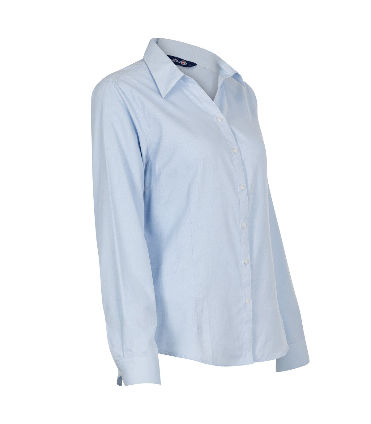 BLUSA OXFORD LIGHT M/LARGA MUJER 06281 CELESTE OSCURO