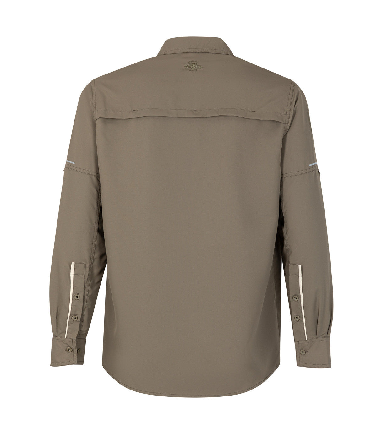CAMISA RIPSTOP JUBAE MANGA LARGA HOMBRE 06004 VERDE MUSGO
