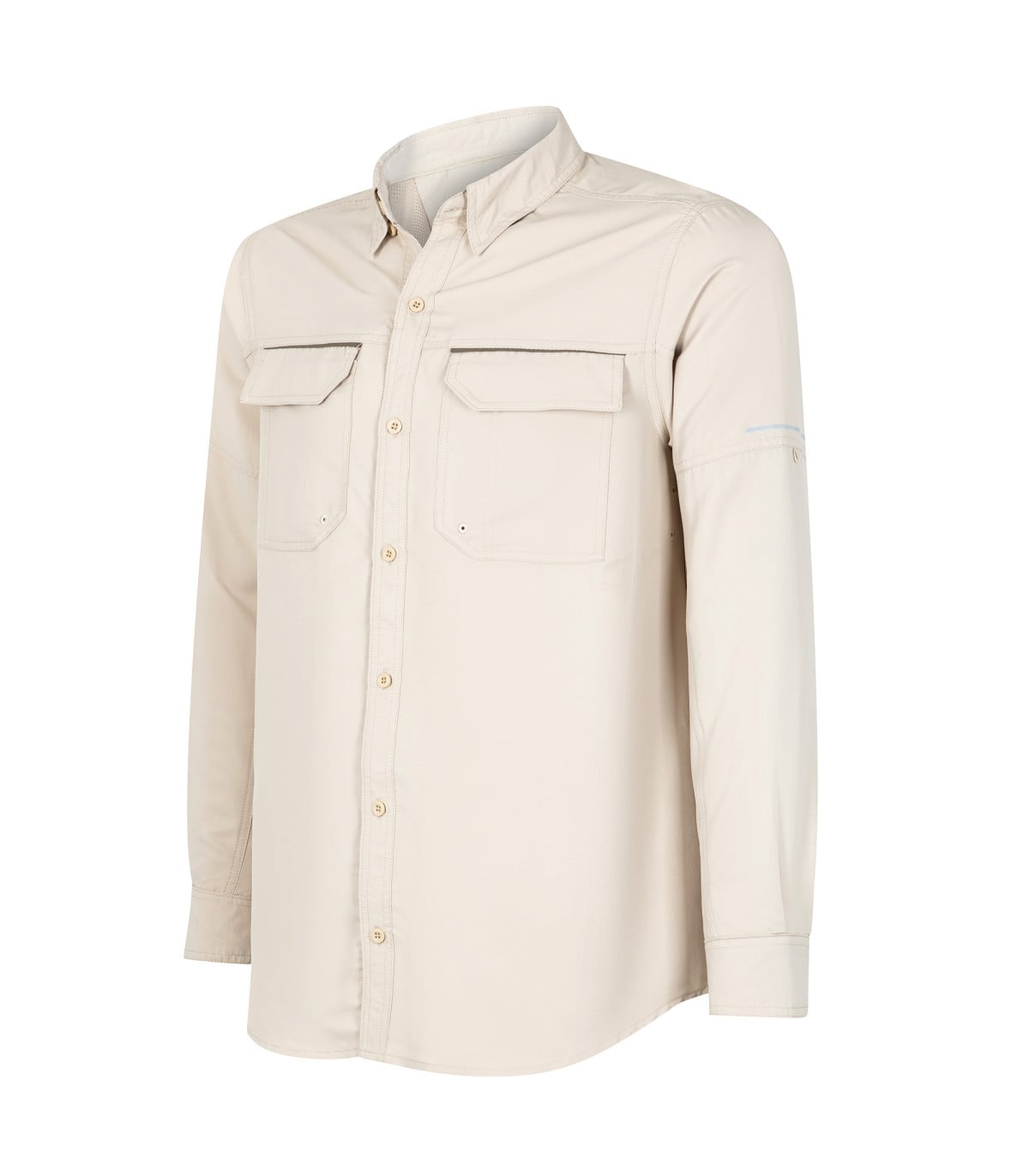 CAMISA RIPSTOP JUBAE MANGA LARGA HOMBRE 06004 KHAKI