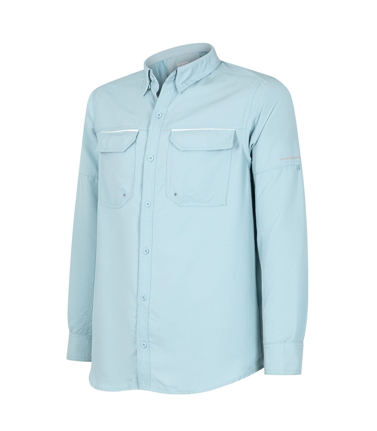 CAMISA RIPSTOP JUBAE MANGA LARGA HOMBRE 06004 CELESTE CLARO